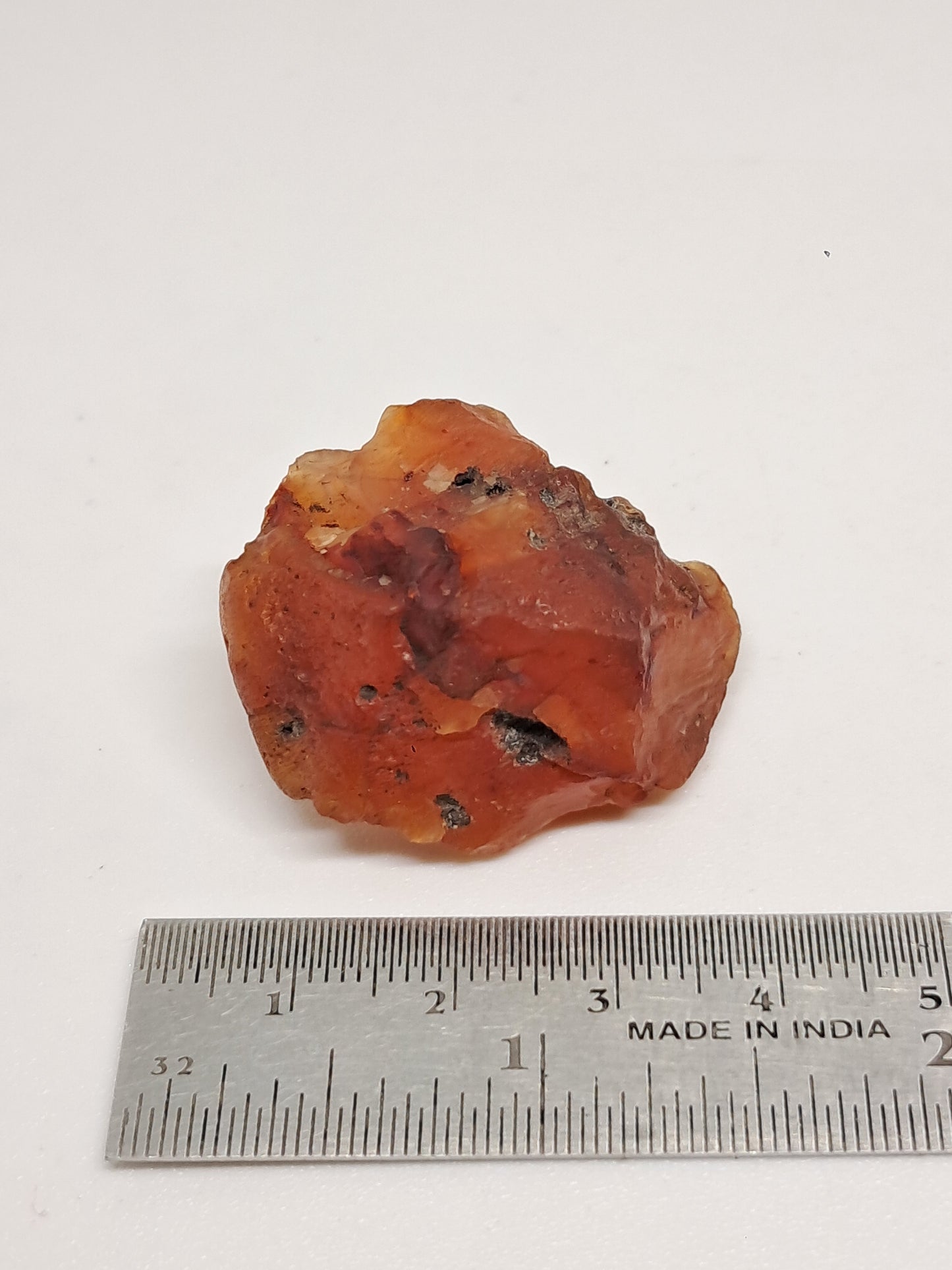 Rough Carnelian (India) Raw Stone | Natural Crystal | Mineral Specimen #CRN24