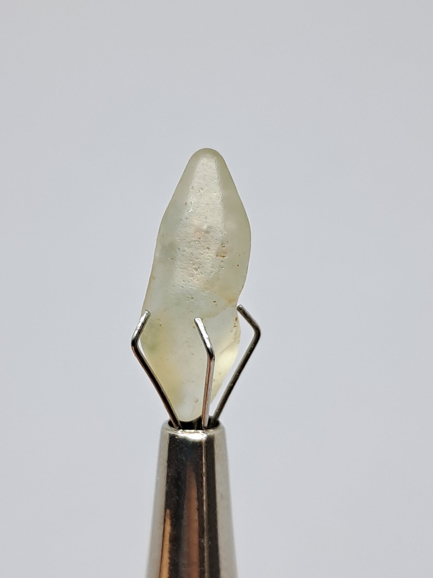 Natural White Sapphire (Sri Lanka) Rough Hexagonal Crystal #SP6