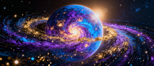 Realistic depiction of a massive star exploding in a supernova, scattering colorful stardust and chemical elements into space with glowing, fiery clouds.