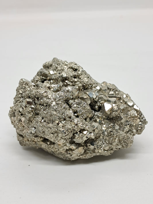 Aglomerado natural de pirita en bruto (Perú) | Ejemplar mineral | Rocas y cristales #PR2