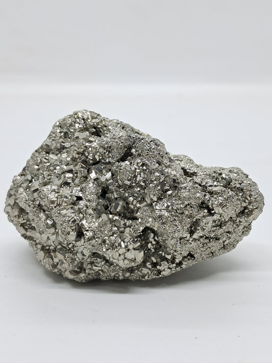 Aglomerado natural de pirita en bruto (Perú) | Ejemplar mineral | Rocas y cristales #PR4