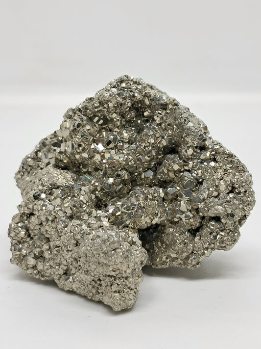 Aglomerado natural de pirita en bruto (Perú) | Ejemplar mineral | Rocas y cristales #PR5