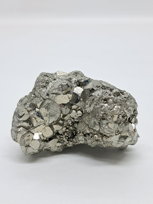 Aglomerado natural de pirita en bruto (Perú) | Ejemplar mineral | Rocas y cristales #PR7