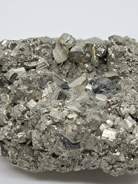 Aglomerado natural de pirita en bruto (Perú) | Ejemplar mineral | Rocas y cristales #PR8