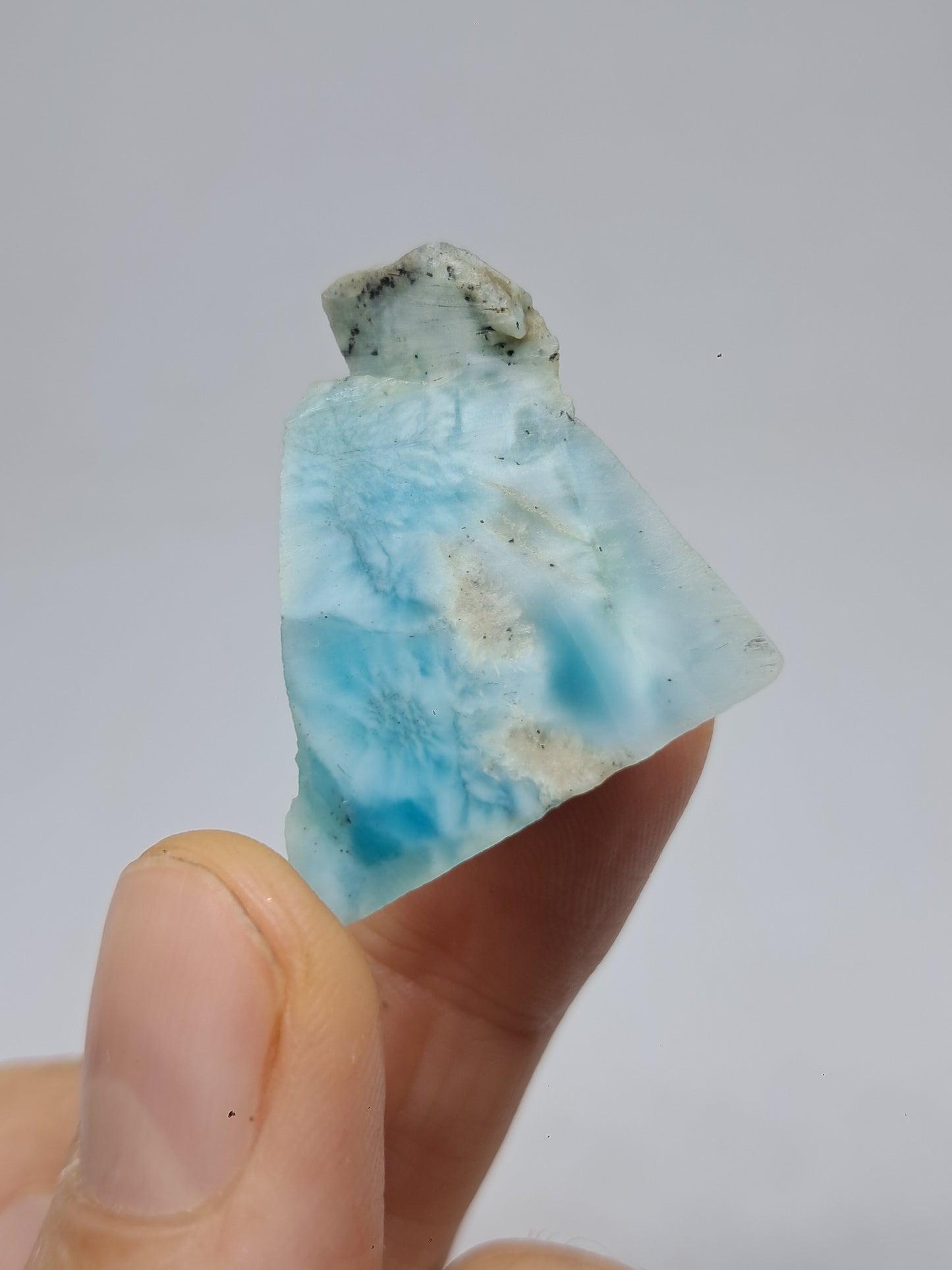 Larimar Raw (Dominican Republic) Rough Stone | Natural Rock #LM16