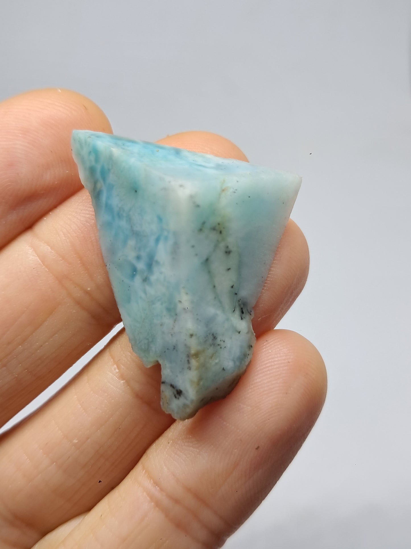 Larimar Raw (Dominican Republic) Rough Stone | Natural Rock #LM16