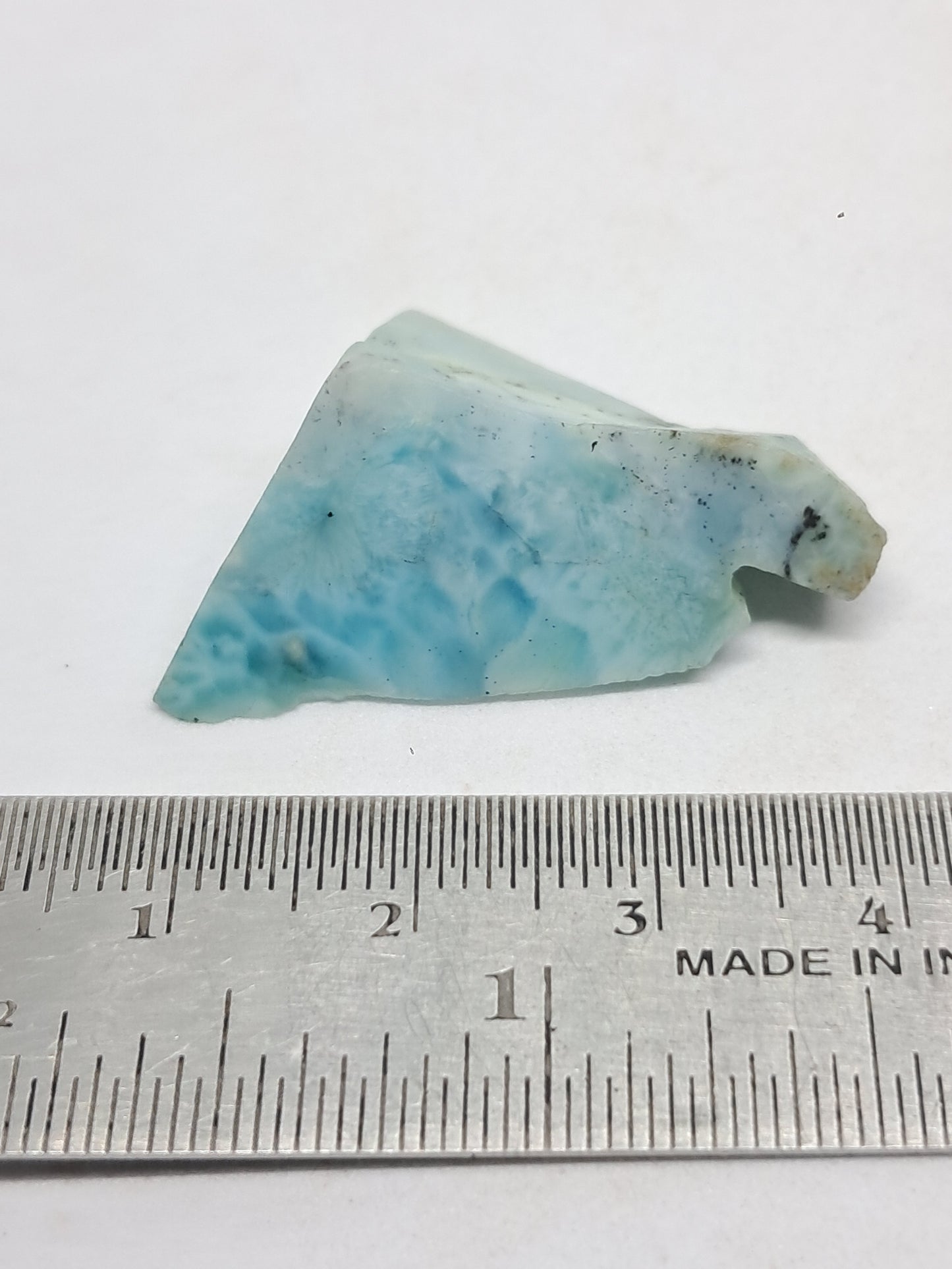 Larimar Raw (Dominican Republic) Rough Stone | Natural Rock #LM16