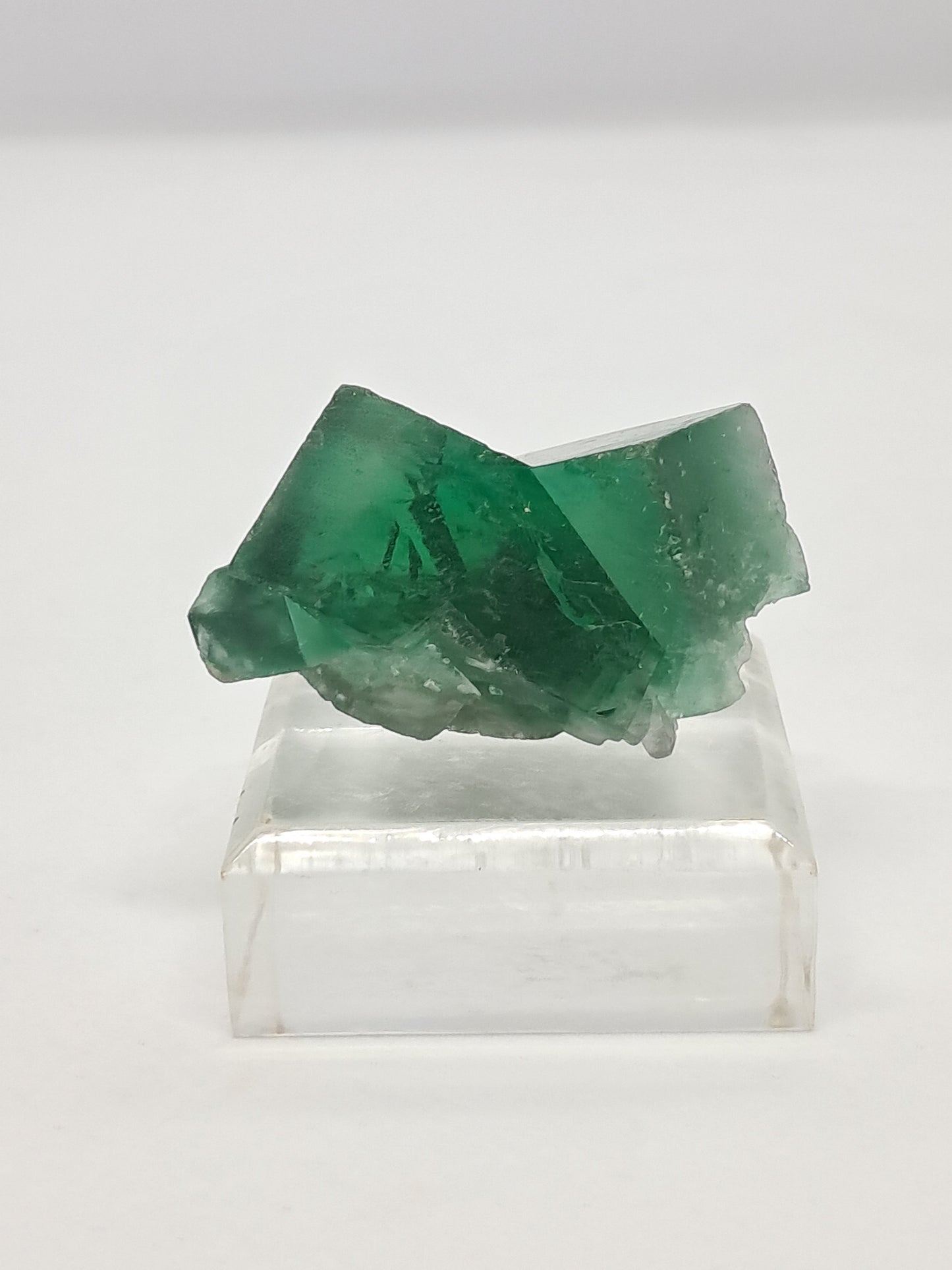 UV Reactive Fluorite (Durham, UK) Bicolor Natural Crystal | Mineral Specimen #FL1
