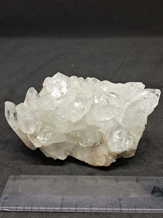 Clear Apophyllite Cluster (Ajanta) Natural Crystal | Mineral Specimen #AP41