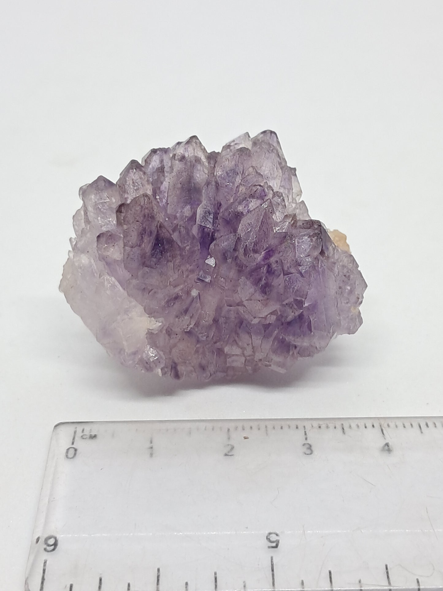 Amatista en Cetro (Karur) Cristal de Cuarzo Morado Oscuro | Piedra Natural | Ejemplar Mineral n.° KA75
