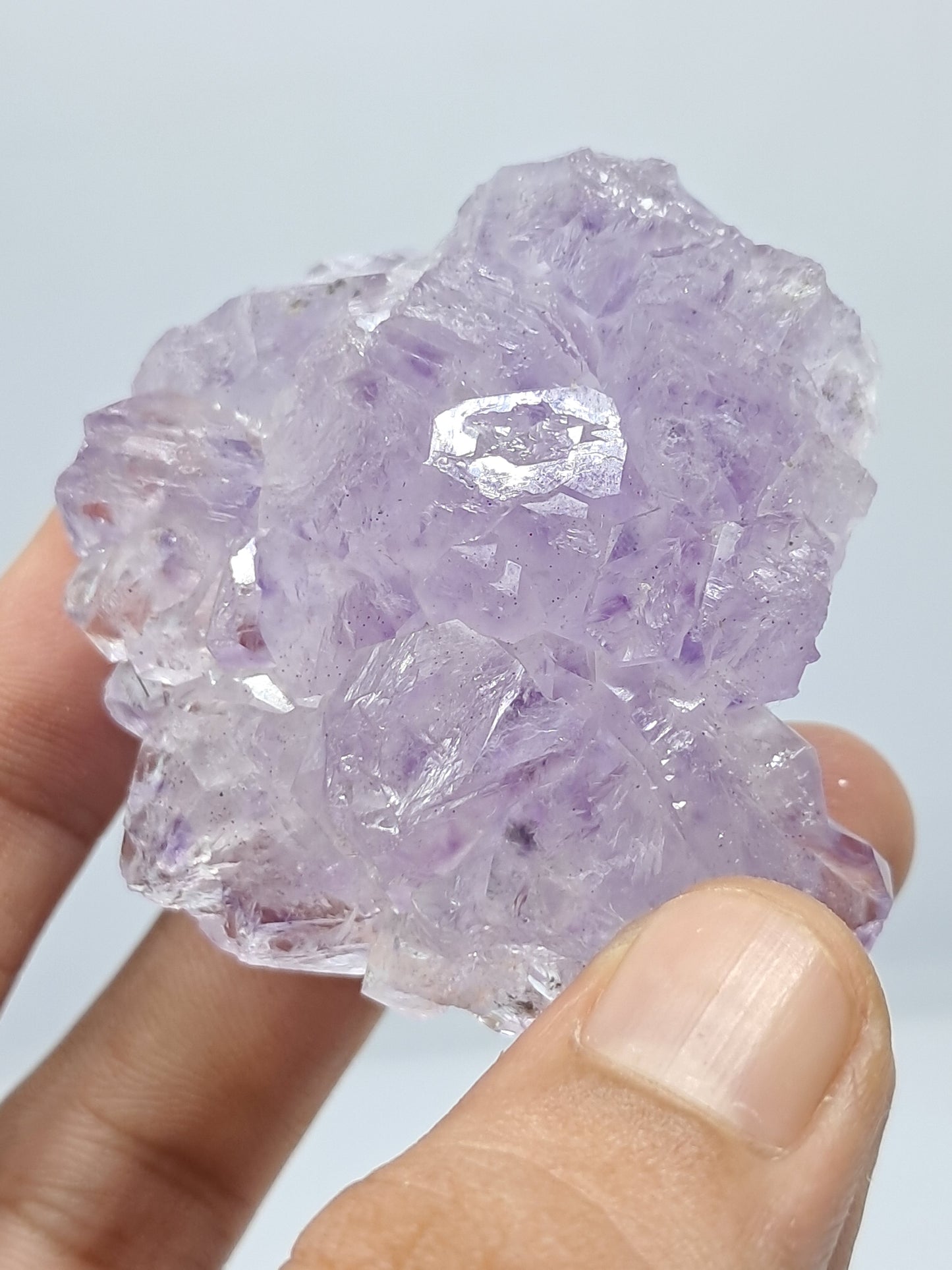 Amatista Flor de Cetro (Karur) | Piedra natural | Ejemplar mineral n.° KA85