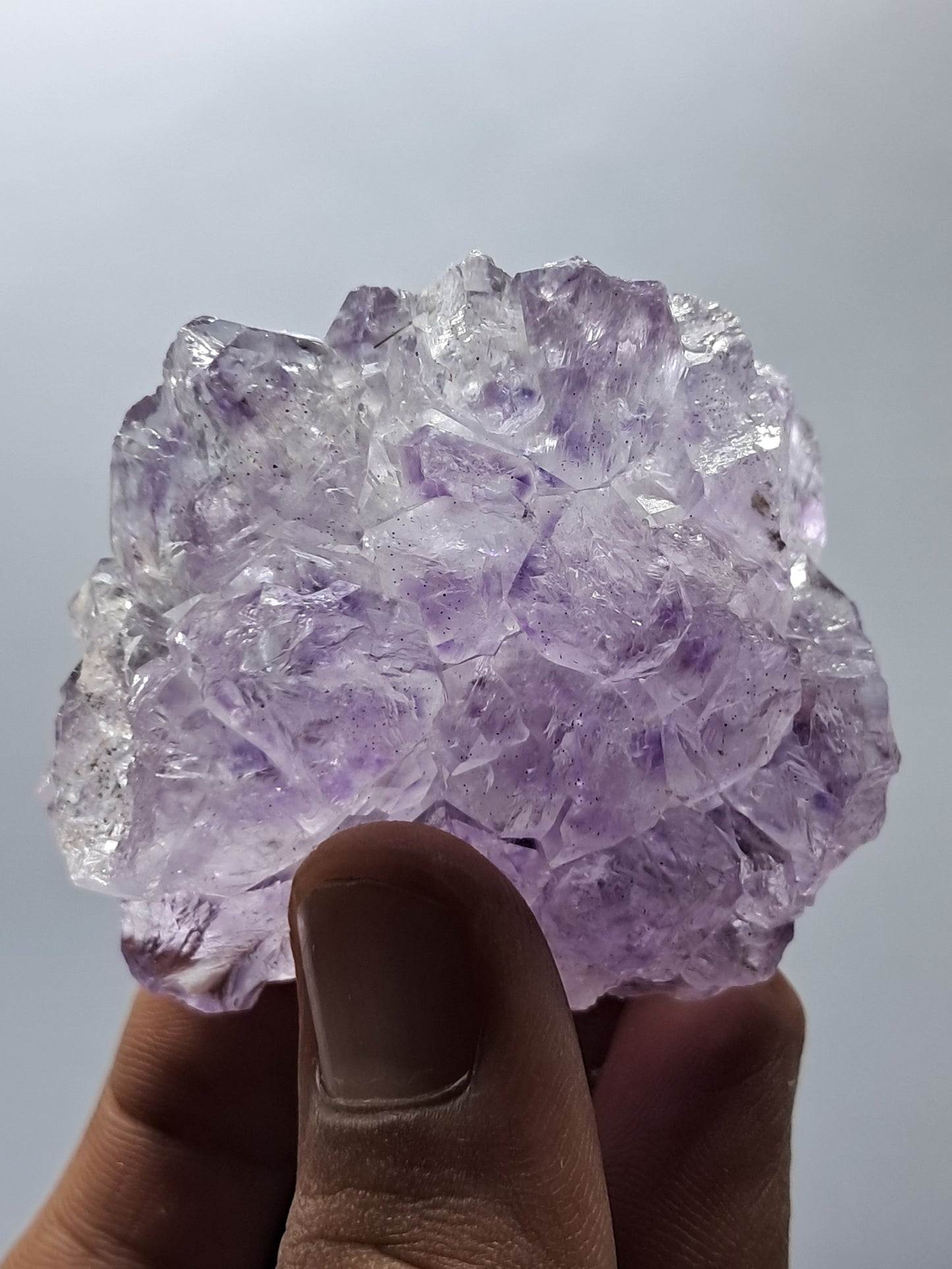 Amatista Flor de Cetro (Karur) | Piedra natural | Ejemplar mineral n.° KA85