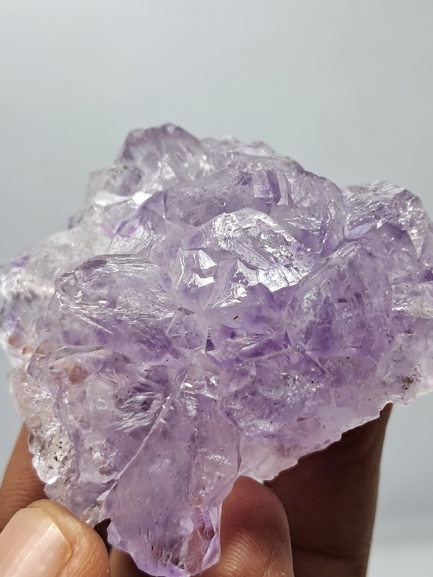 Amatista Flor de Cetro (Karur) | Piedra natural | Ejemplar mineral n.° KA85