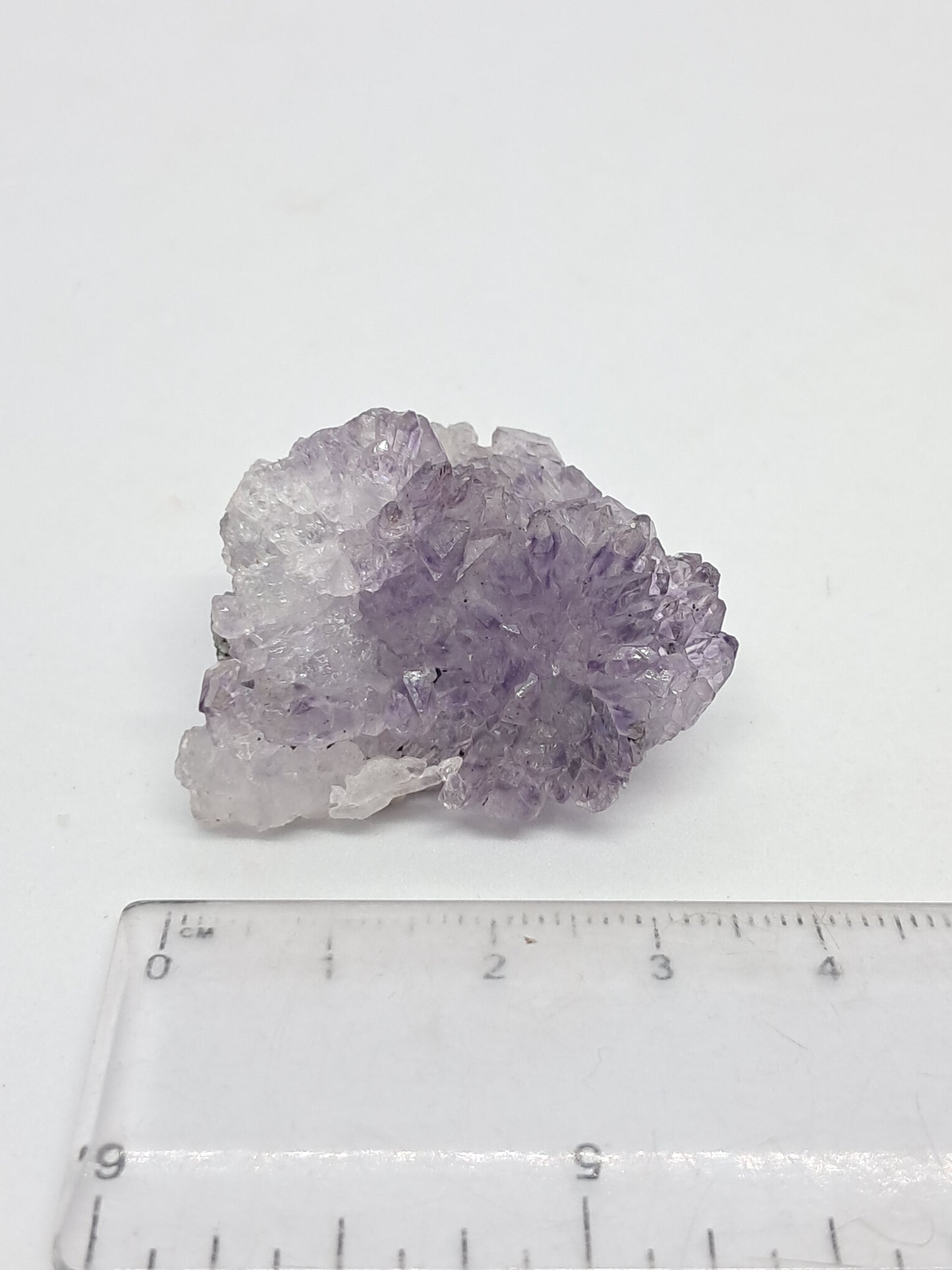 Amatista en racimo (Karur) de cuarzo morado cristalino | Piedra natural | Ejemplar mineral n.° KA73