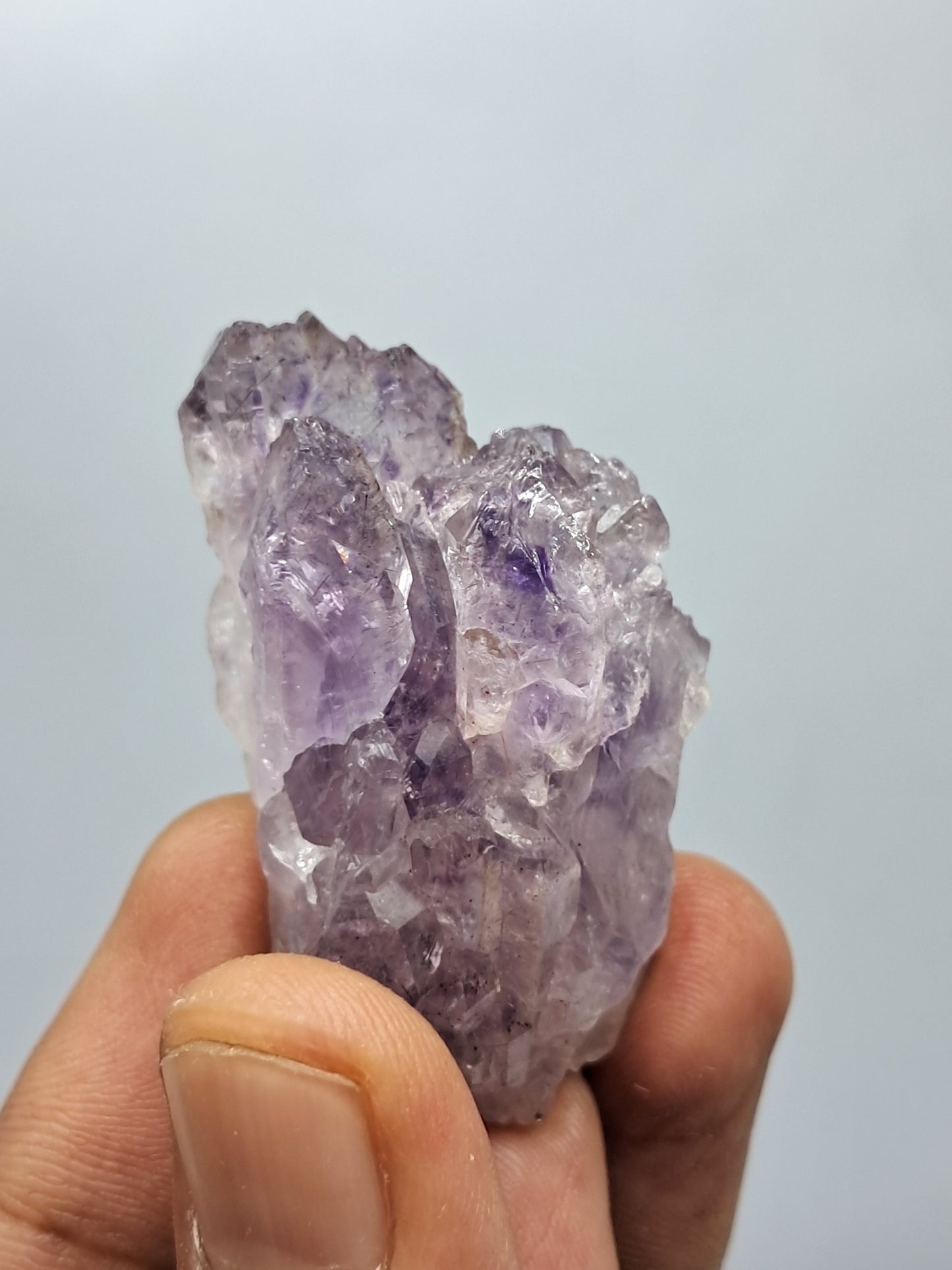 Cúmulo de Amatista Karur en Cetro (Karur) | Piedra Natural | Ejemplar Mineral n.° KA70