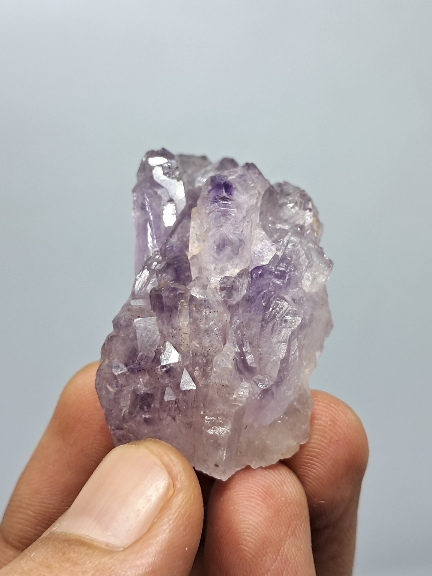 Cúmulo de Amatista Karur en Cetro (Karur) | Piedra Natural | Ejemplar Mineral n.° KA70