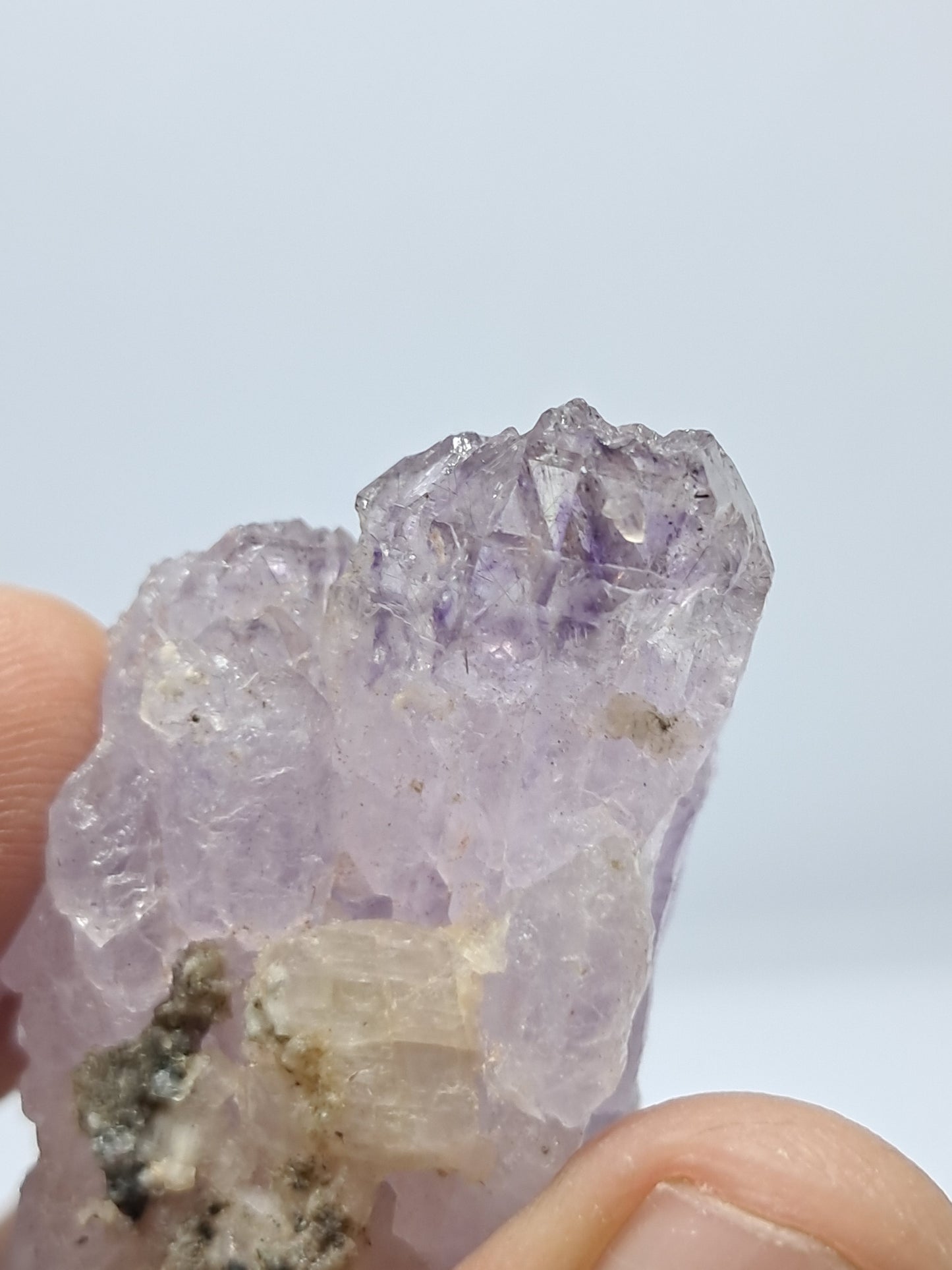 Cúmulo de Amatista Karur en Cetro (Karur) | Piedra Natural | Ejemplar Mineral n.° KA70