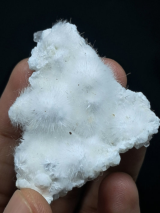 Ejemplar mineral de okenita con girolita y apofilita (Bombay) | Calidad de coleccionista | Cristal natural n.° OK31