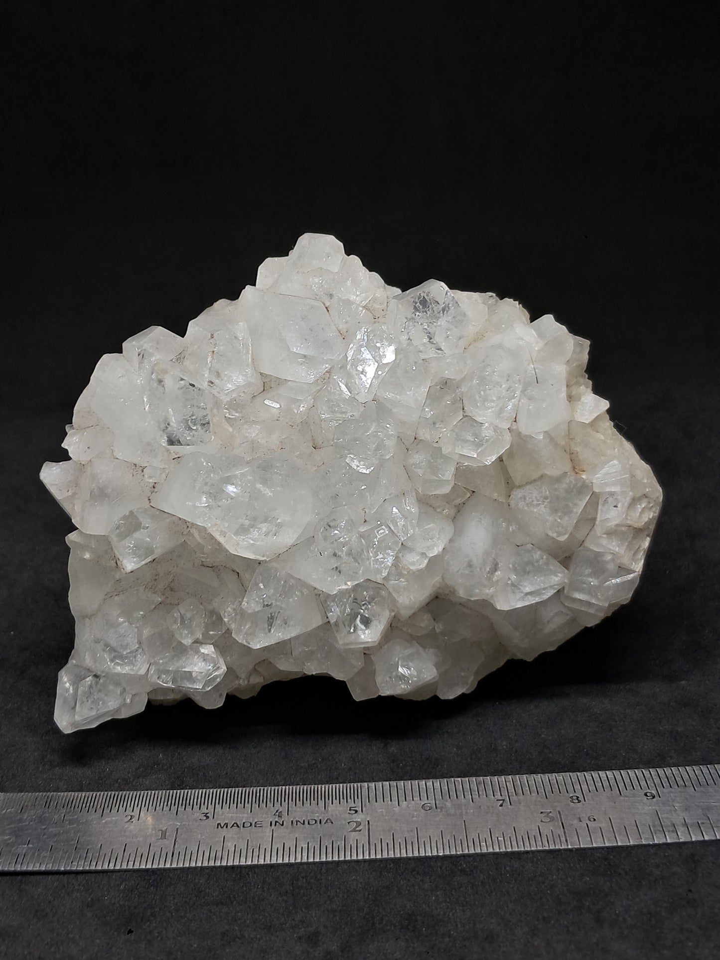 Clear Apophyllite Cluster (Ajanta) Natural Crystal | Mineral Specimen #AP42eb38