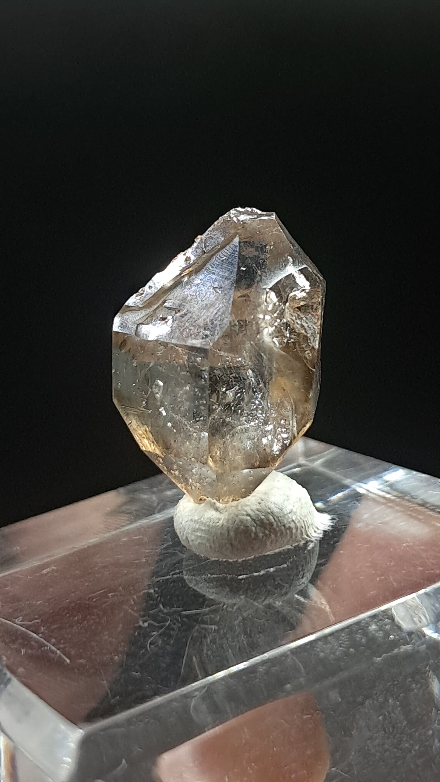 Smokey Quartz Biterminated (Karur) Raw Natural Crystal | Mineral Specimen #EQ26
