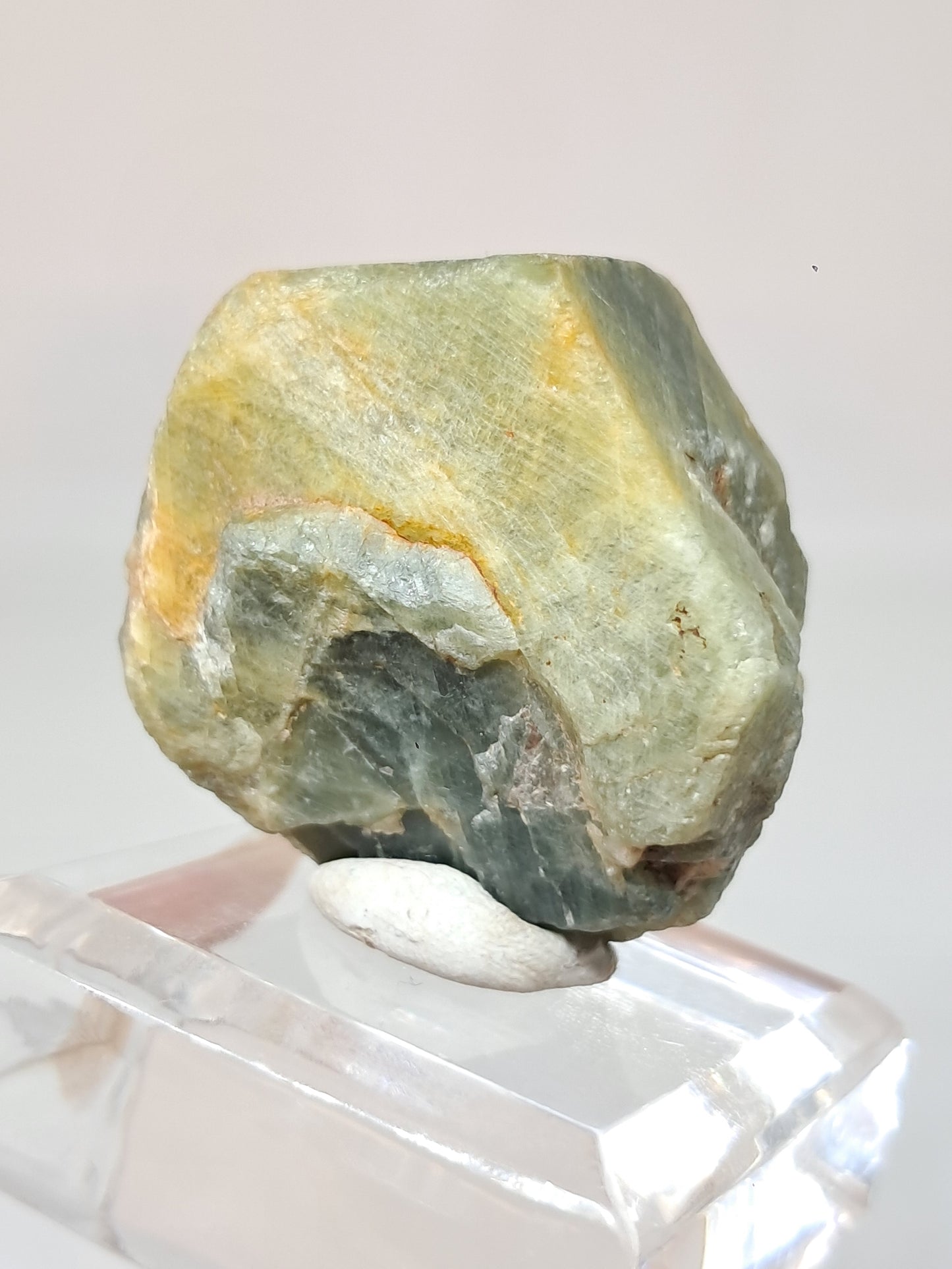 Natural Greenish-Blue *Teal* Sapphire Crystal (Karur) Rough Stone | Mineral Specimen #SP48
