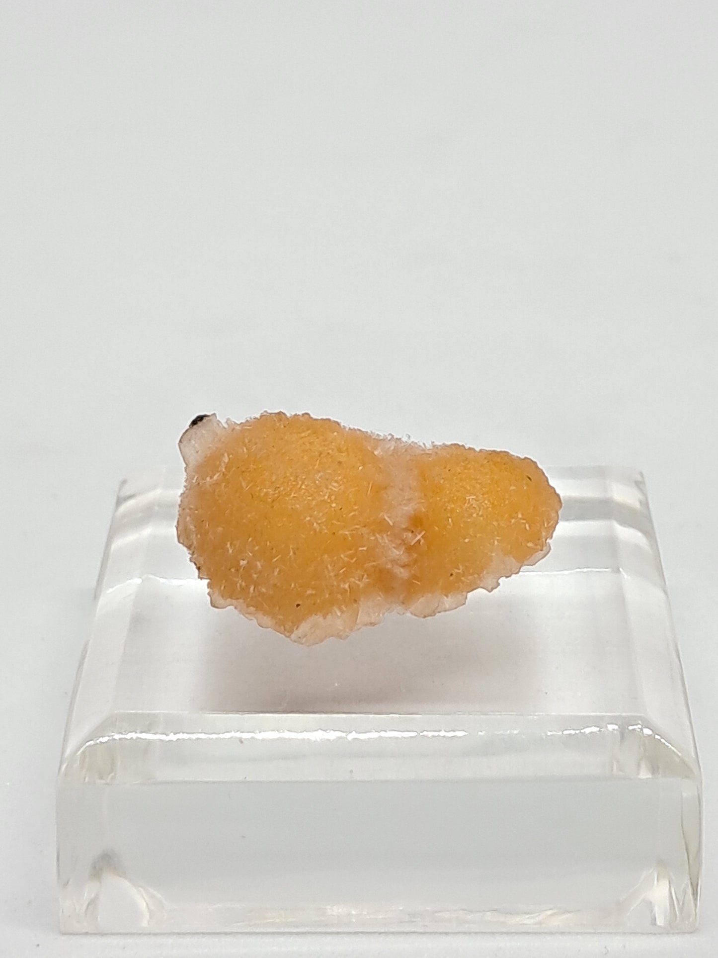 Muestra de mineral de Thomsonita con mesolita (Madhya Pradesh) | Zeolita n.° THM1