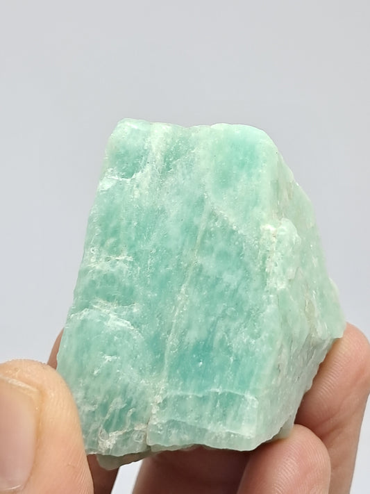 Rough Amazonite Slice | Natural Stone | Mineral Specimen #AZ4