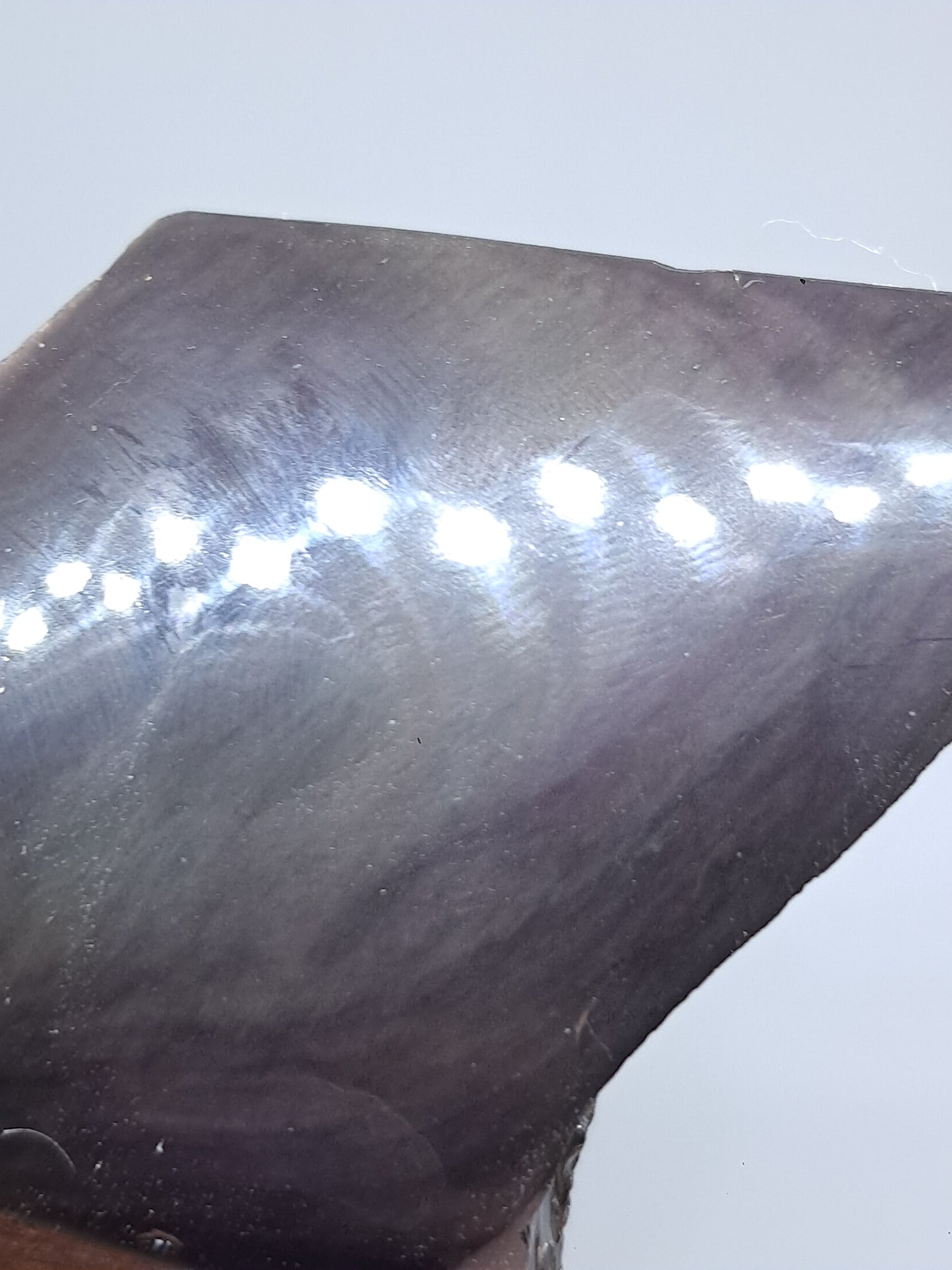 Rainbow Obsidian *Manto Huichol* (Mexico) Natural Stone | Half Polished Half Rough #RO8