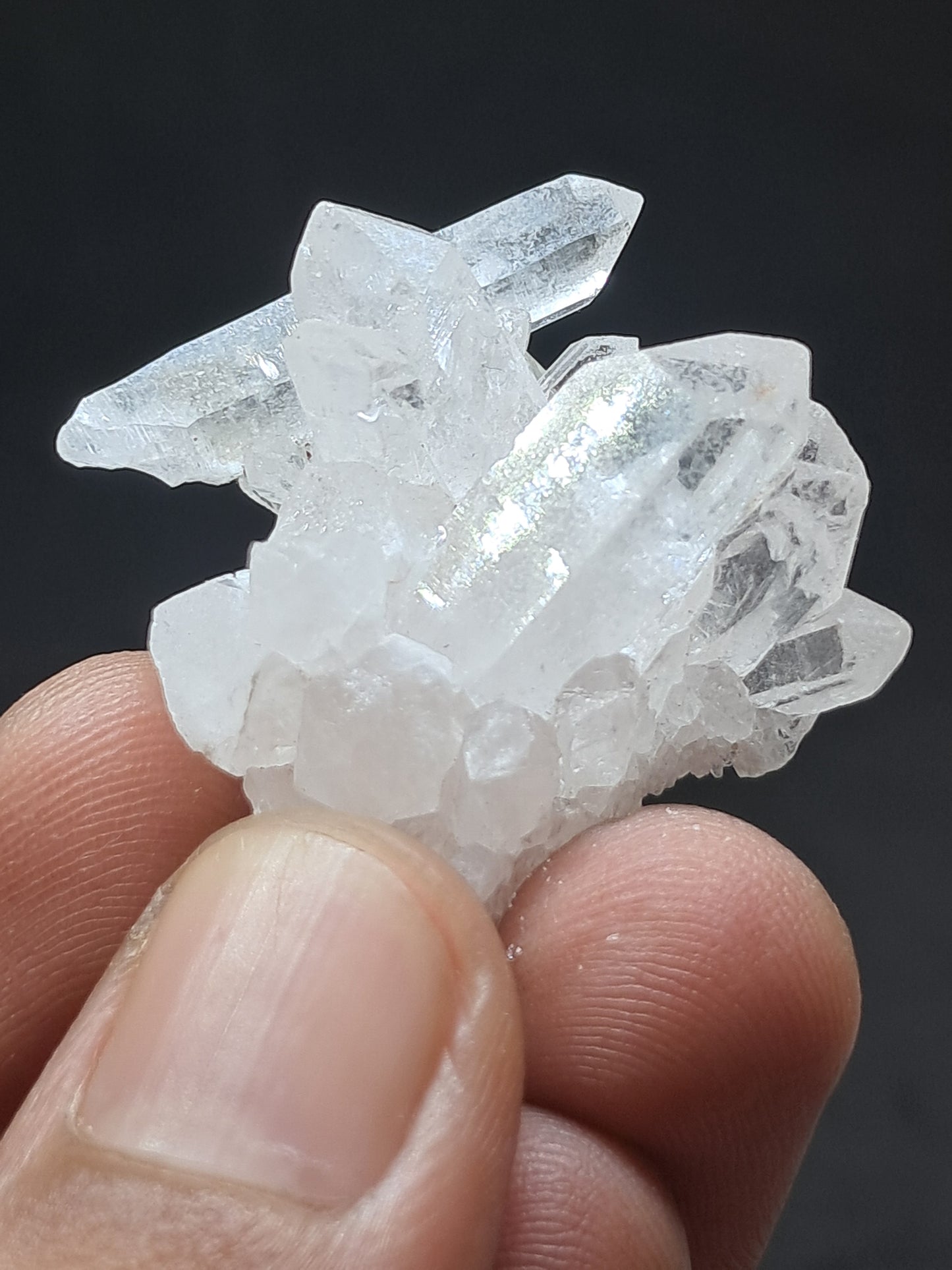 Himalayan Quartz Cluster | Natural Crystals | Mineral Specimen #CH61
