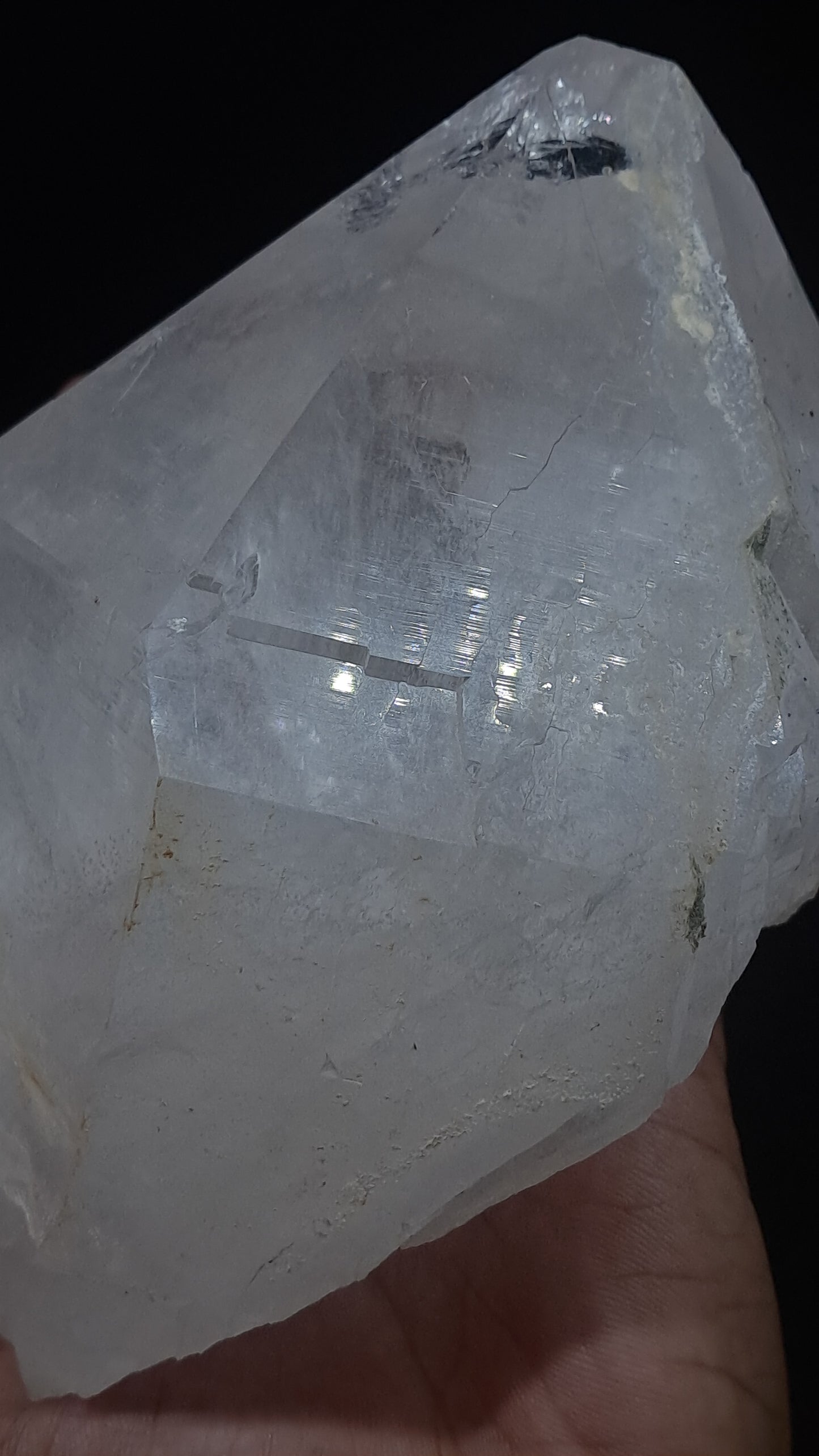 Himalayan Clear Quartz w/ Anatase *High Grade* 1.6 kg | Natural Crystal | Mineral Specimen #CH89