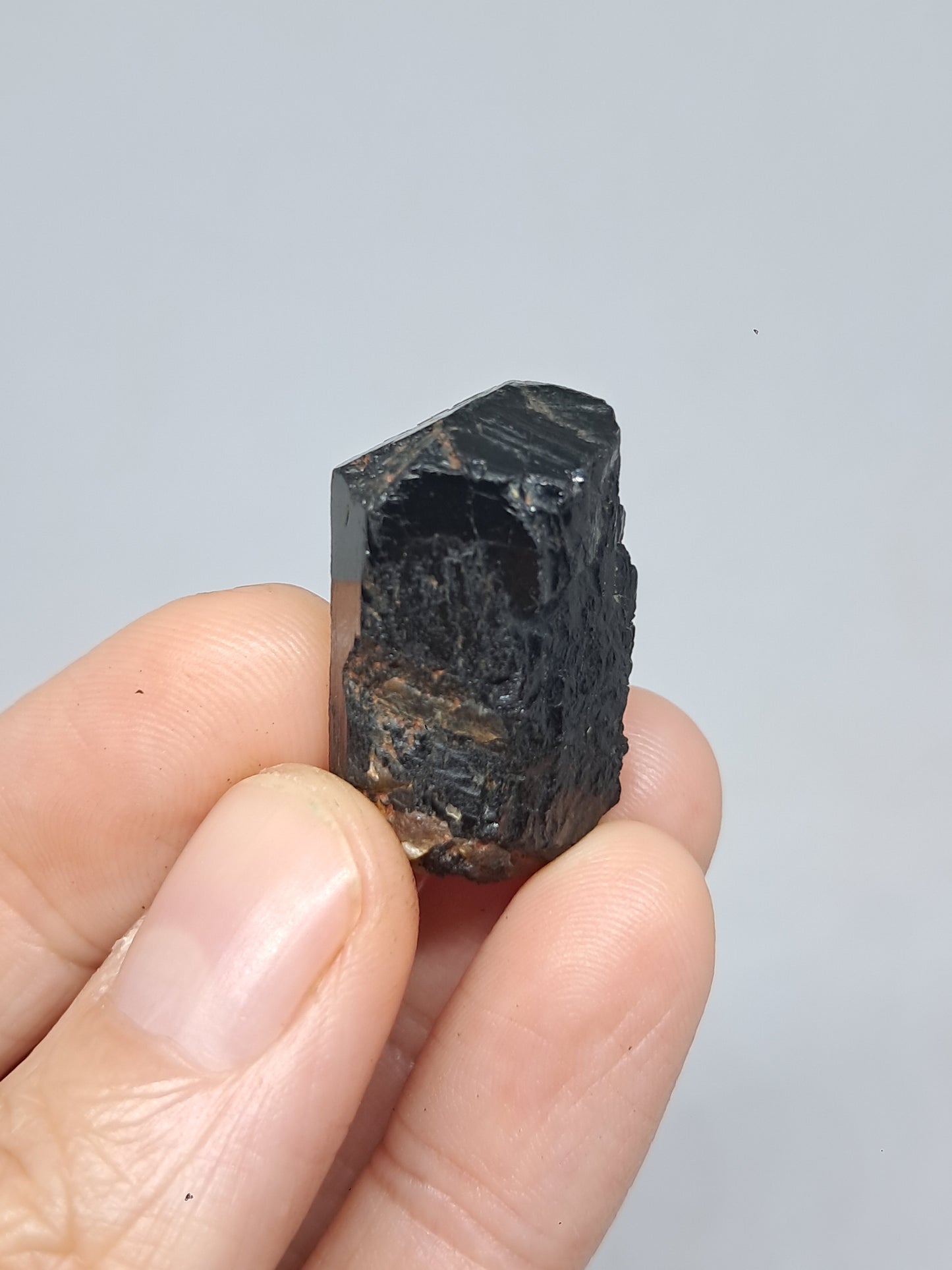 Medium Black Tourmaline Crystals (Karnataka) Natural Stone | Mineral Specimen #BT6