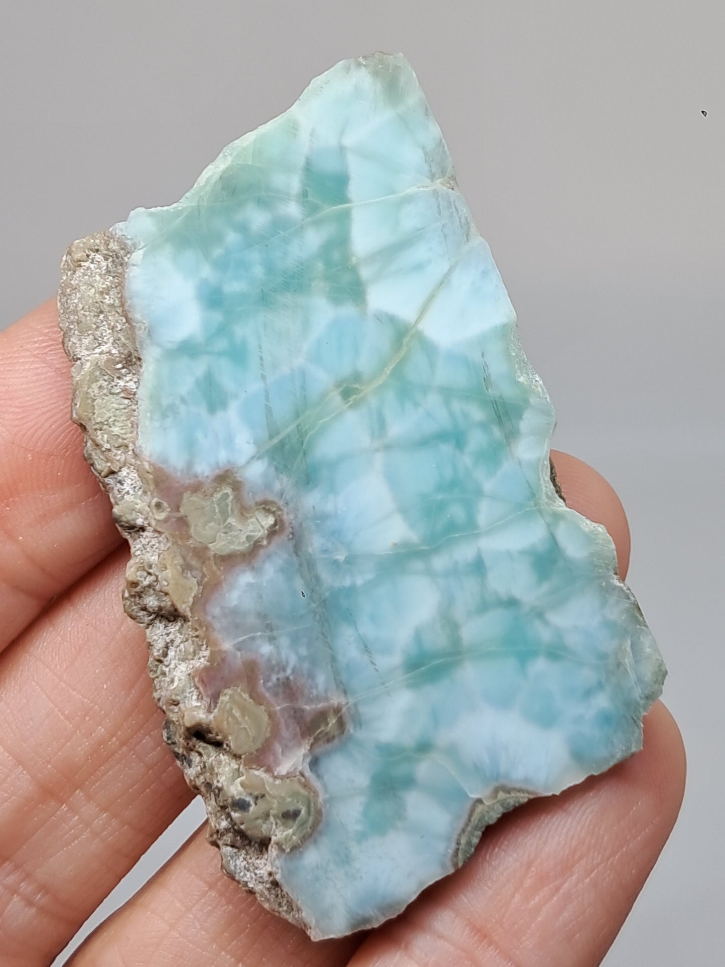 Larimar Chunk (Dominican Republic) Rough Stone | Natural Rock #LM28