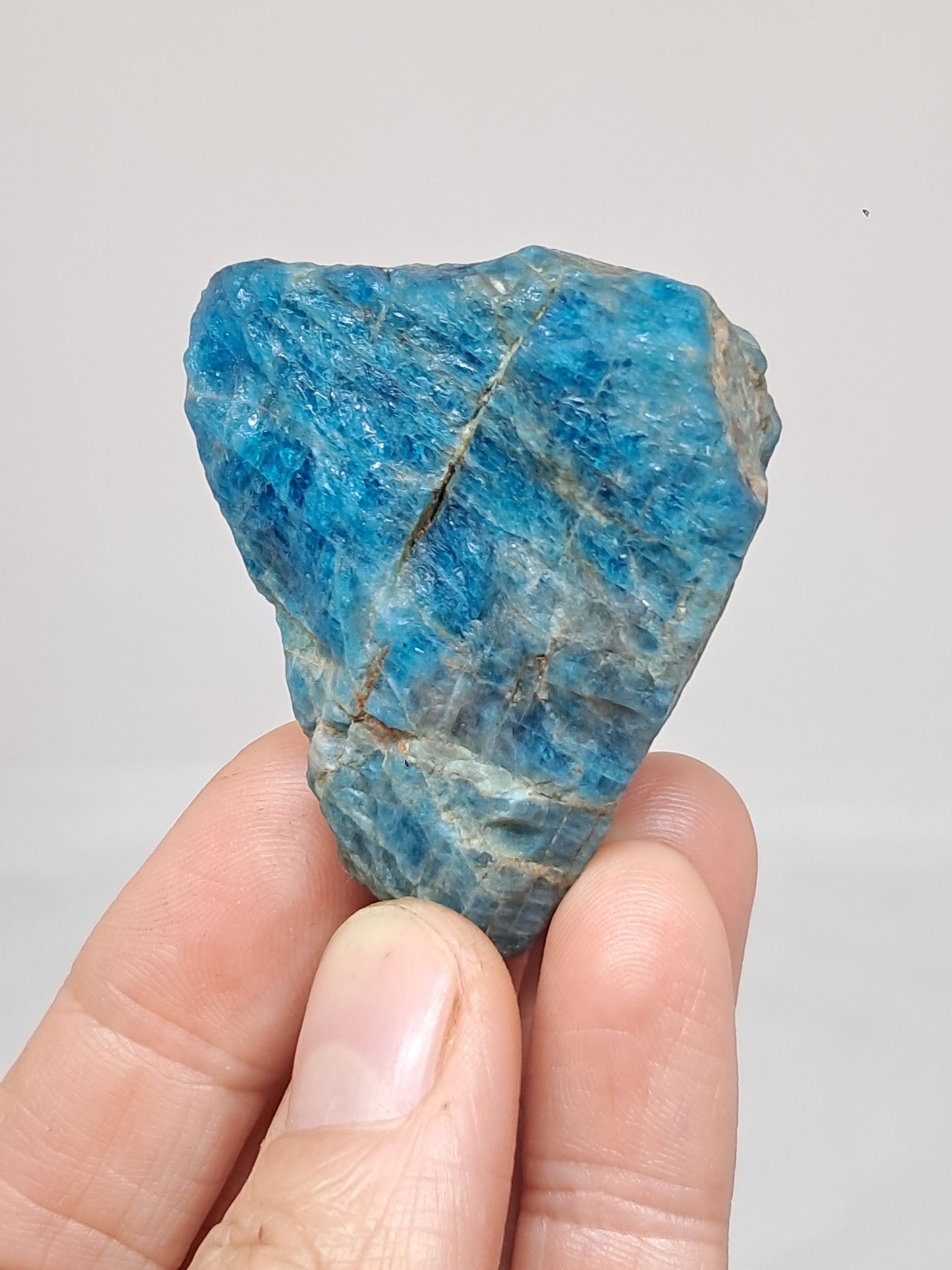Blue Apatite (Madagascar) Natural Stone #AP1