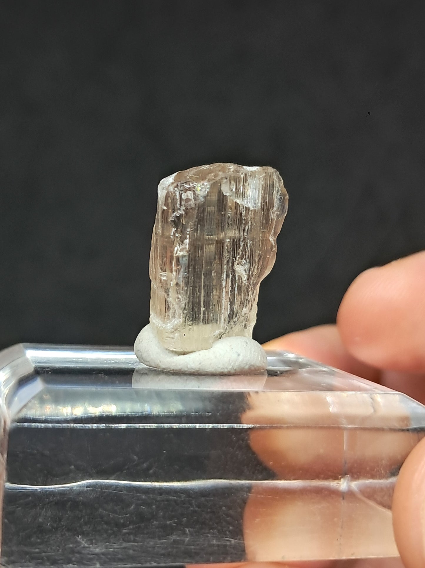 Fluorescent Scapolite Crystal (Karur) UV Reactive | Rough Stone | Natural Mineral Specimen #SCP21