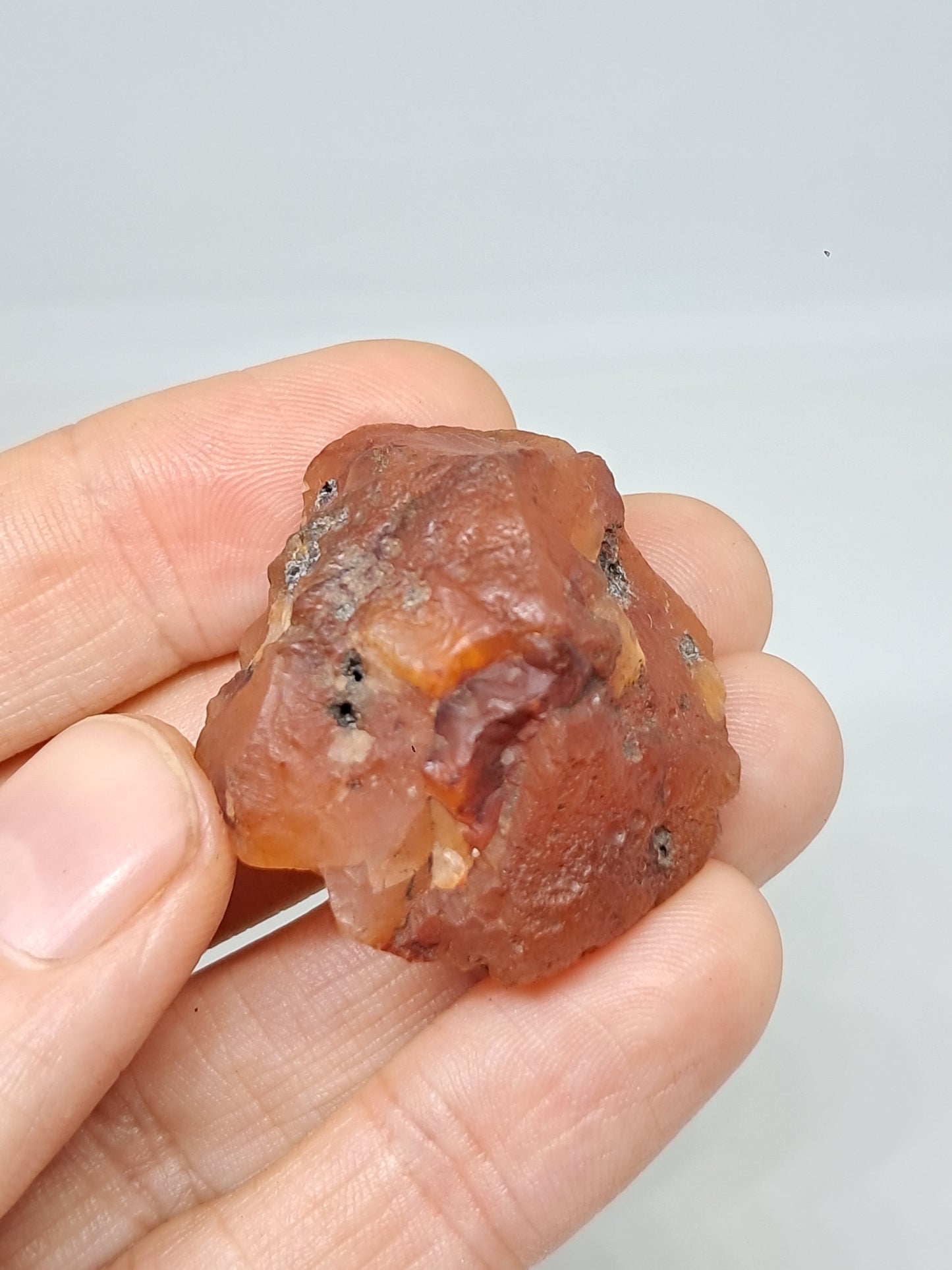 Rough Carnelian (India) Raw Stone | Natural Crystal | Mineral Specimen #CRN24