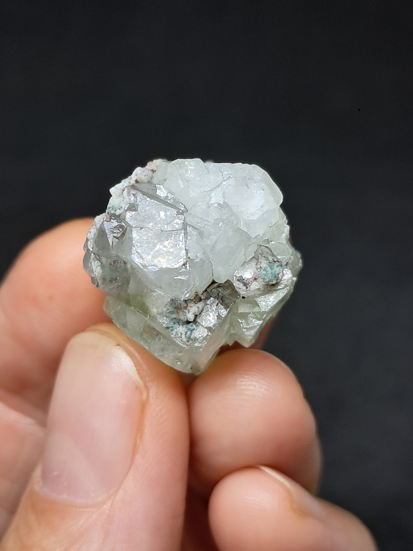 Green Apophyllite (Fluorapophyllite) (Ajanta) Natural Crystal | Mineral Specimen #GA41