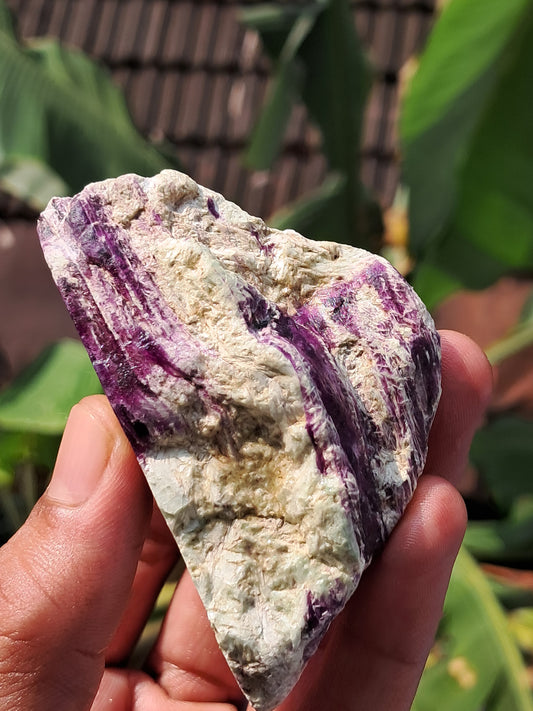 Kammererite on Clinochlore (Ural Mountains, Russia) | Rare Stone #KM2