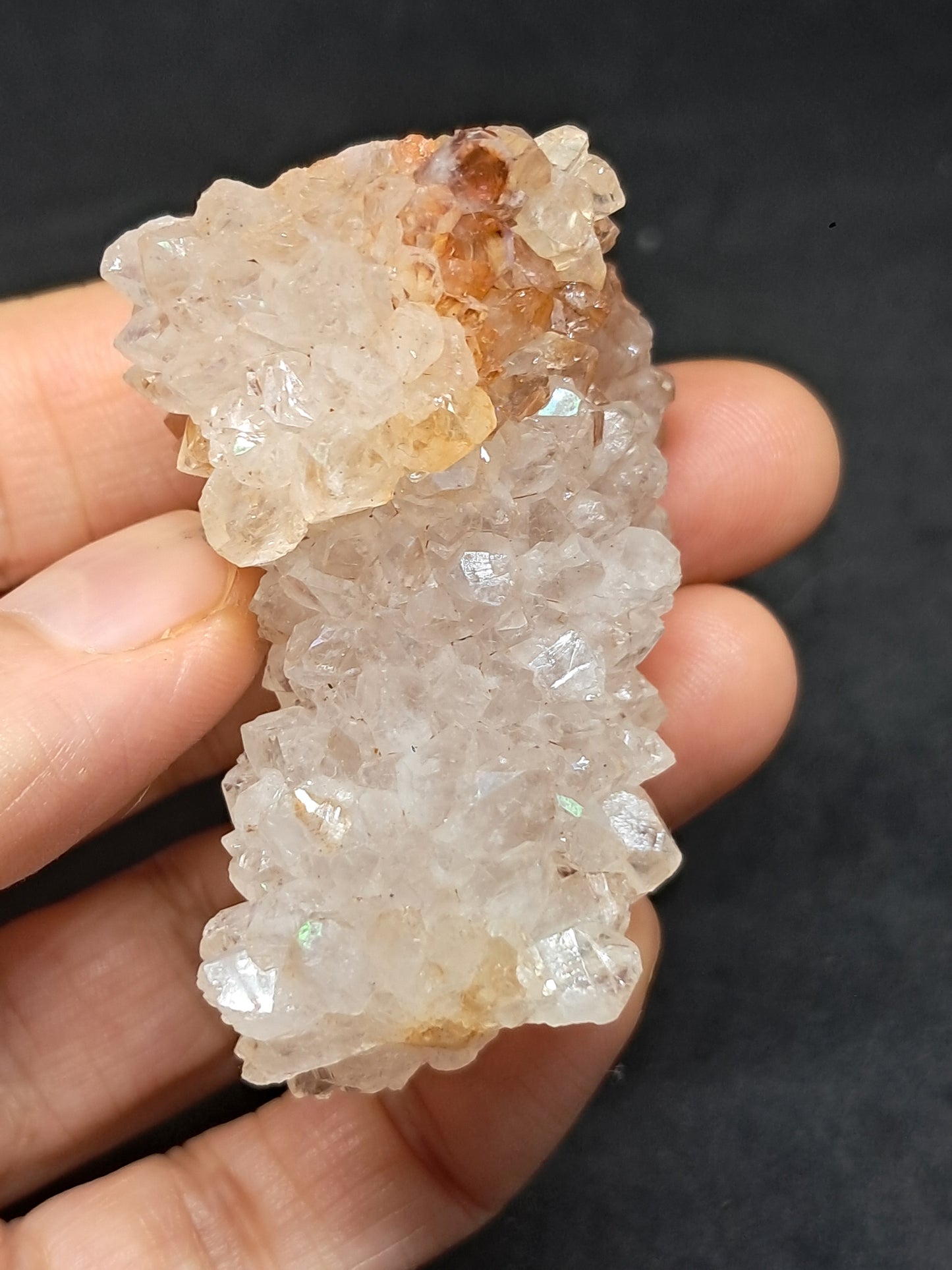 Iris Quartz (Aurangabad)| Anandalite | Stalactite | Natural Crystal #AQ33
