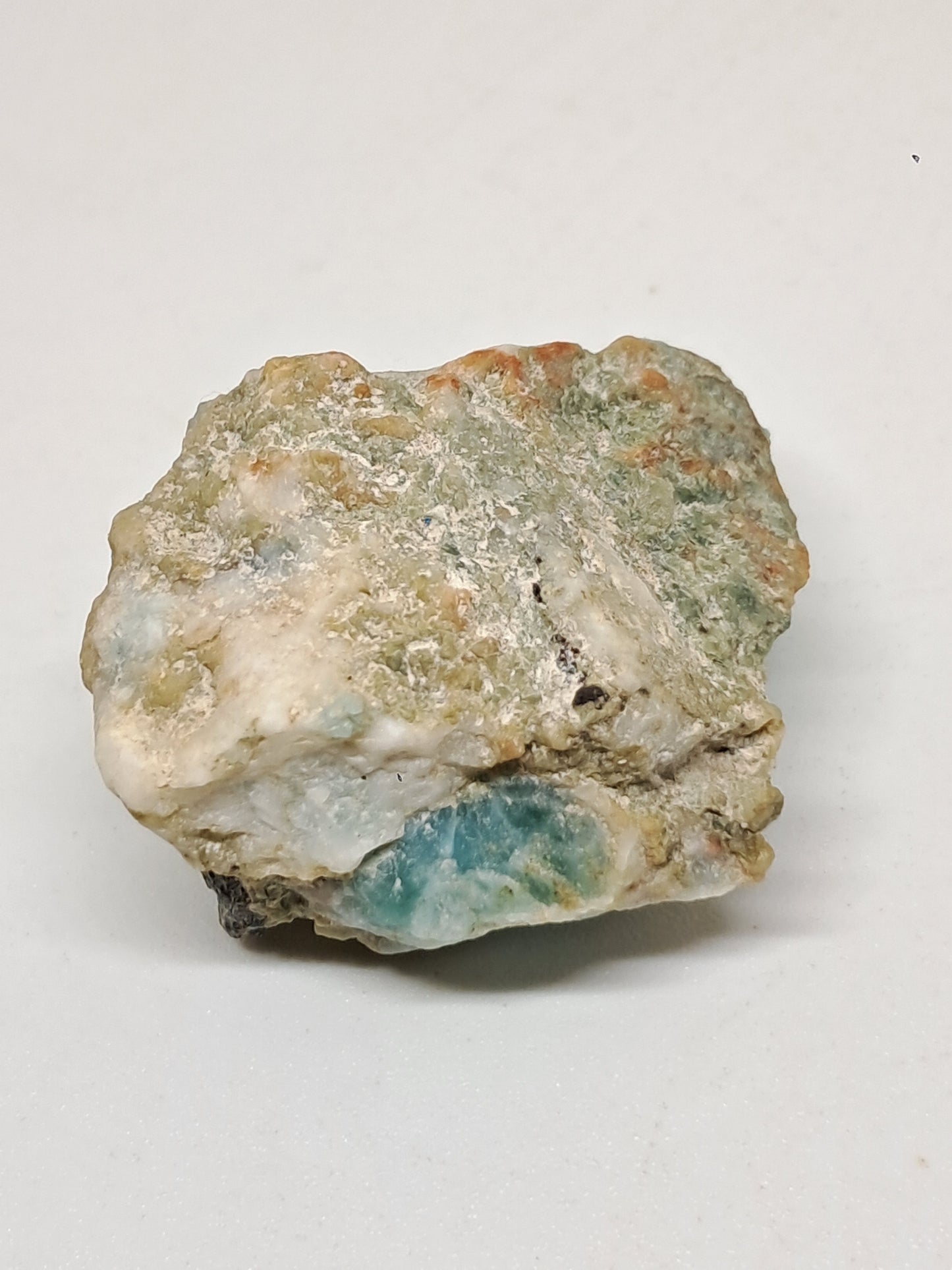 Trozo de Larimar (República Dominicana) Piedra en Bruto | Roca Natural #LM26