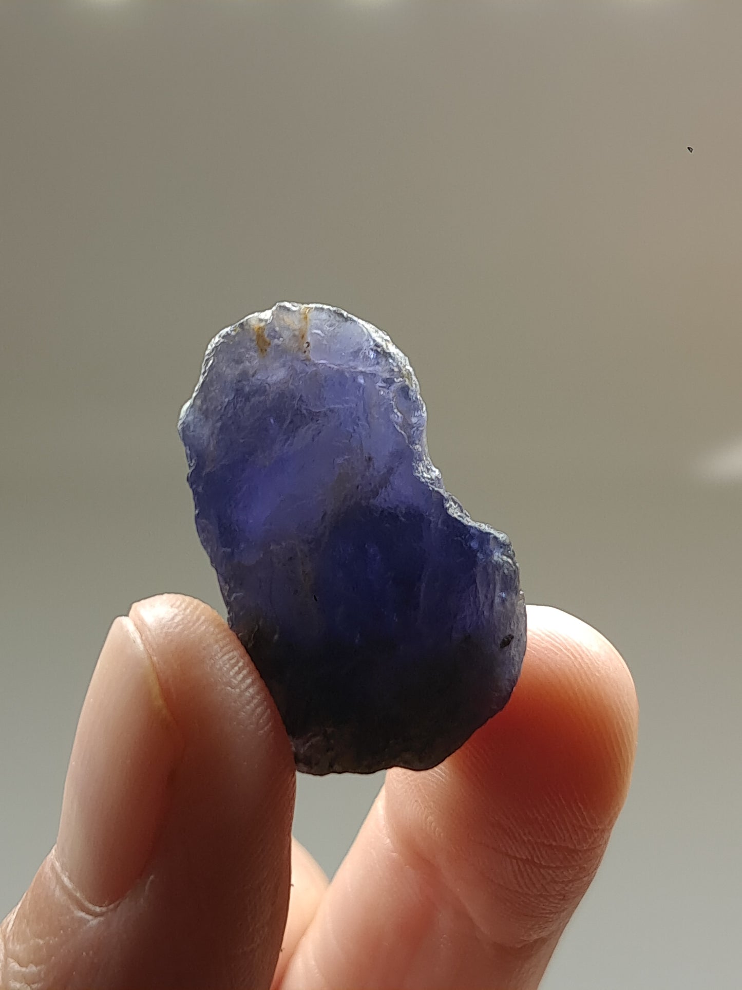Rough Iolite Crystal (Karur) *Gem Quality* Cordierite | Excelent Pleochroism | Mineral Specimen #IO8