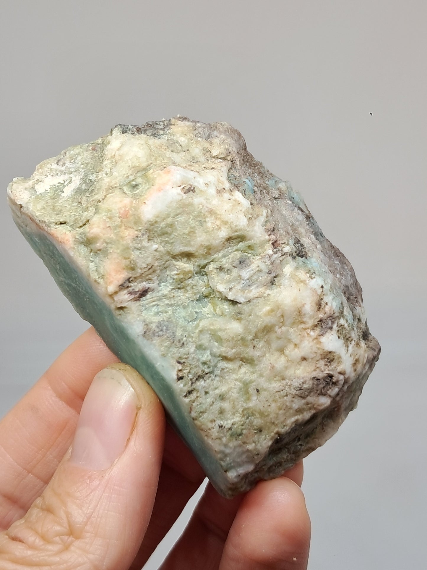 Larimar en bruto (República Dominicana) | Roca natural n.° LM31