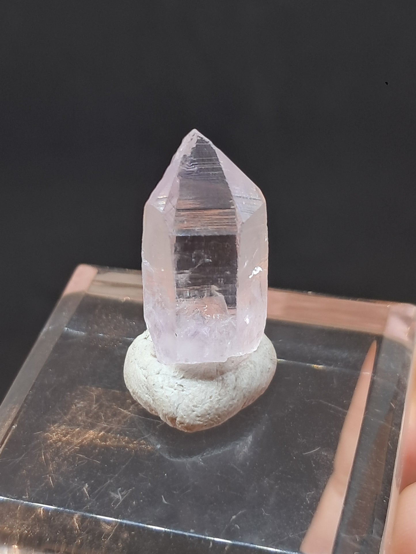 Punta de cristal de amatista de Veracruz (México) | Piedra natural | Ejemplar mineral n.° VA26