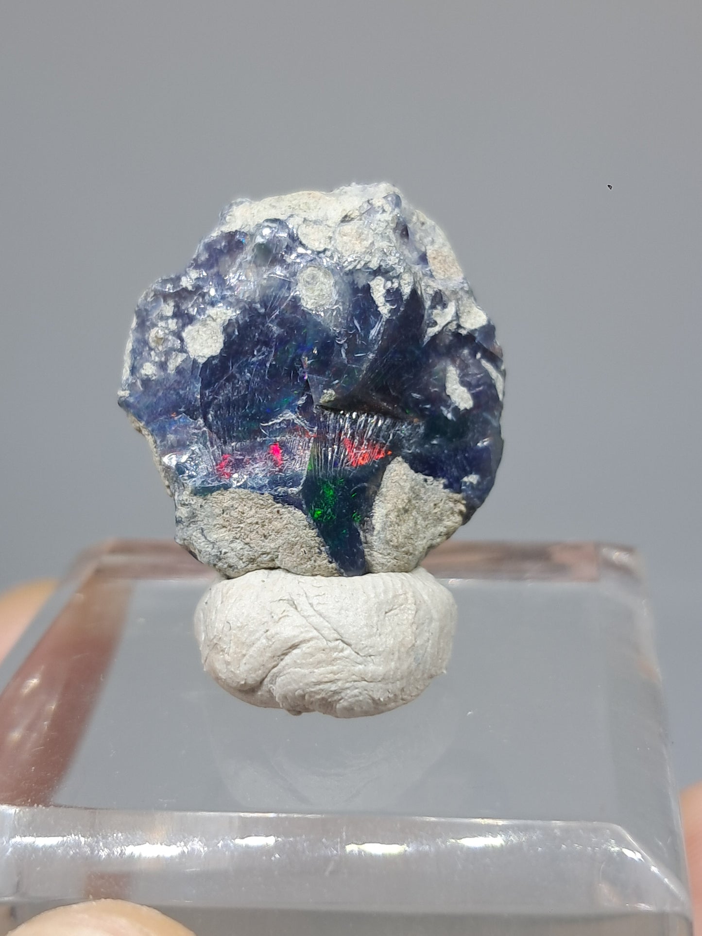 Natural Ethiopian Opal | Black Hydrophane Opal #OP26