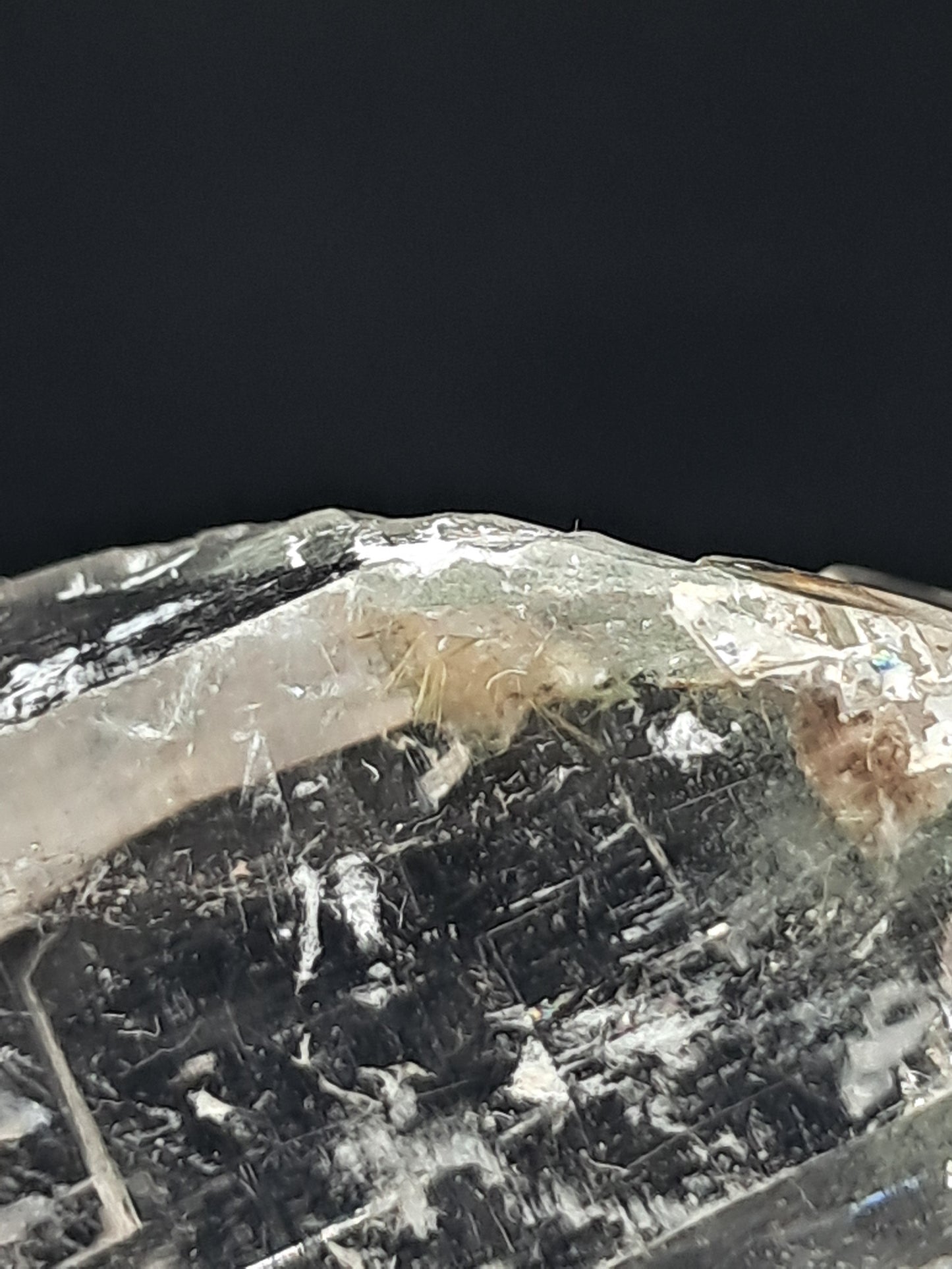 Himalayan Quartz Crystal Point w/ Golden Rutile | Biterminated | Self-healed | Natural Stone | Mineral Specimen #CH56