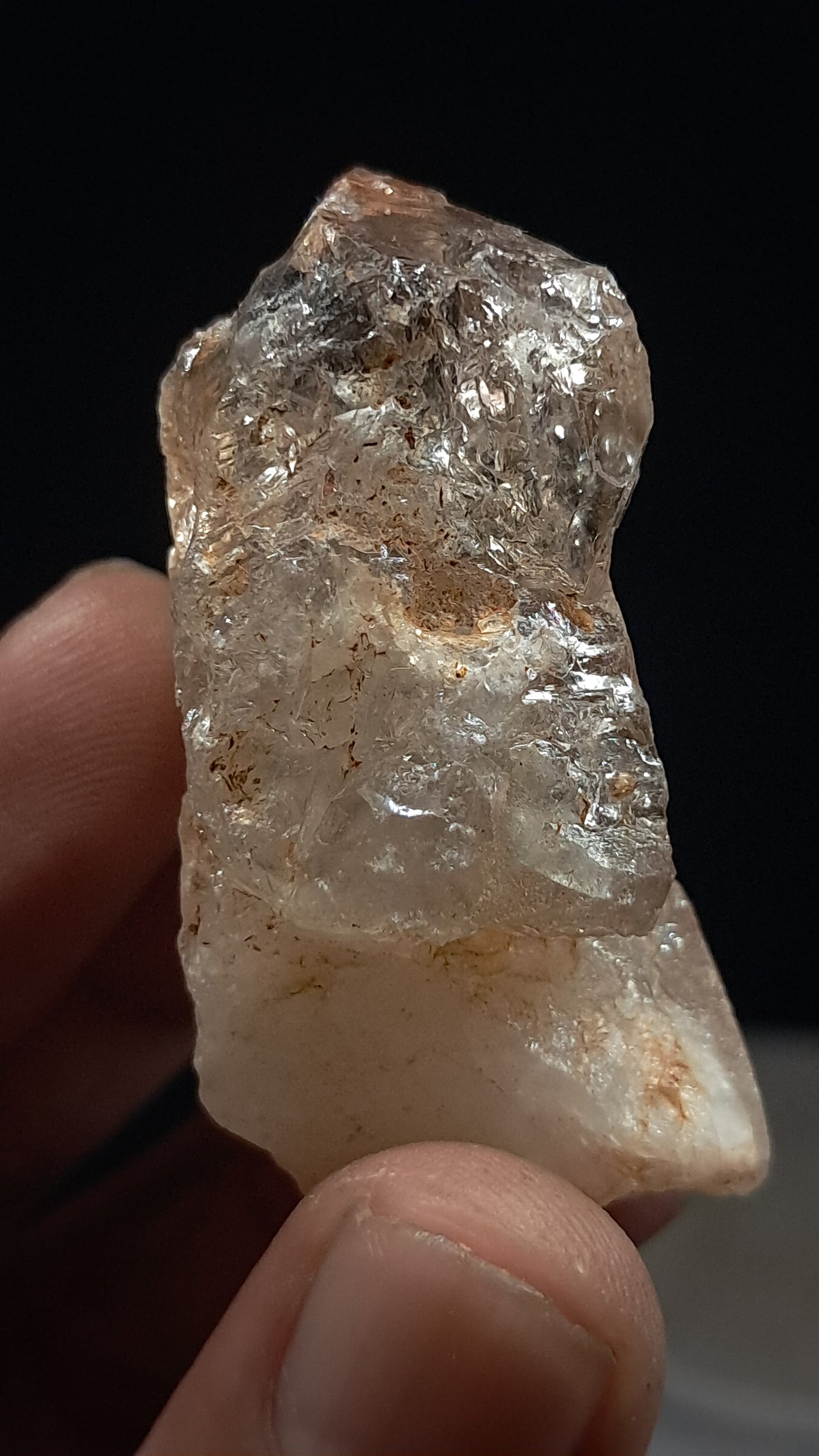 Elestial Quartz Scepter (Karur) Raw Natural Crystal Stone | Mineral Specimen #EQ19