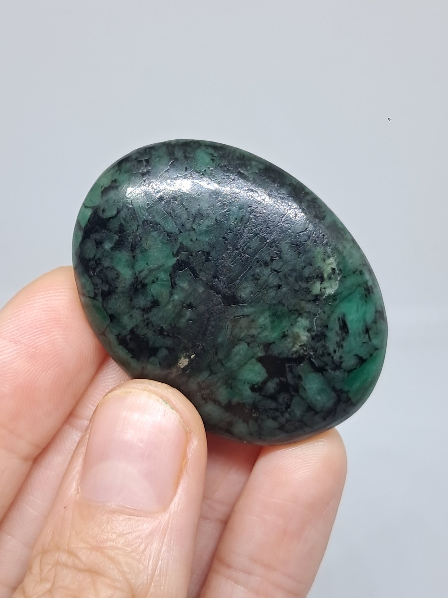 Emerald Palmstone | Polished Stone | Natural Crystal #EM4