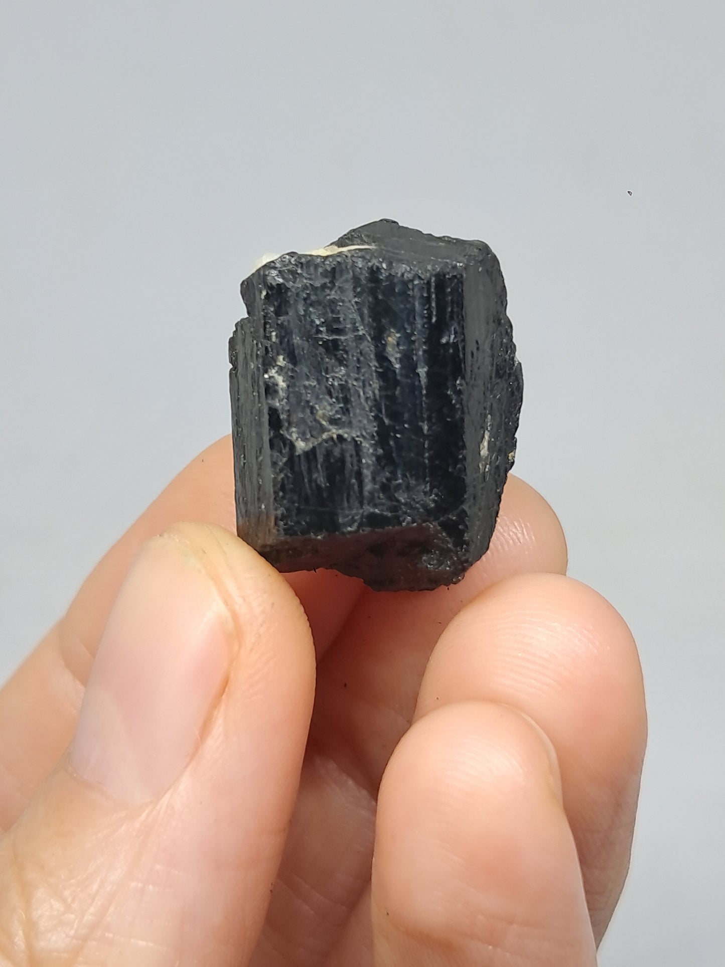 Medium Black Tourmaline Crystals (Karnataka) Natural Stone | Mineral Specimen #BT5