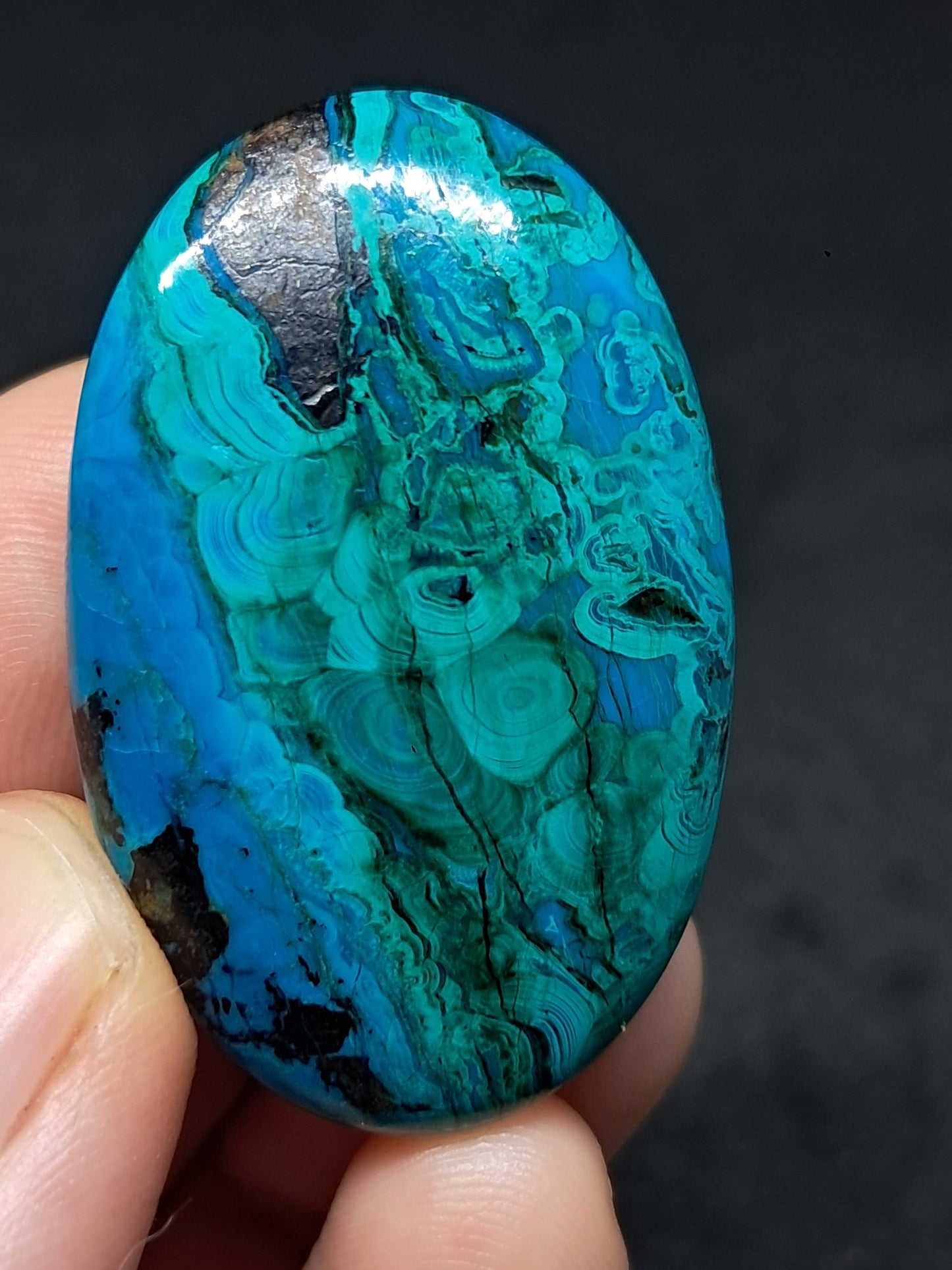 Shattuckite Palmstone | Polished Natural Stone | Good Quality