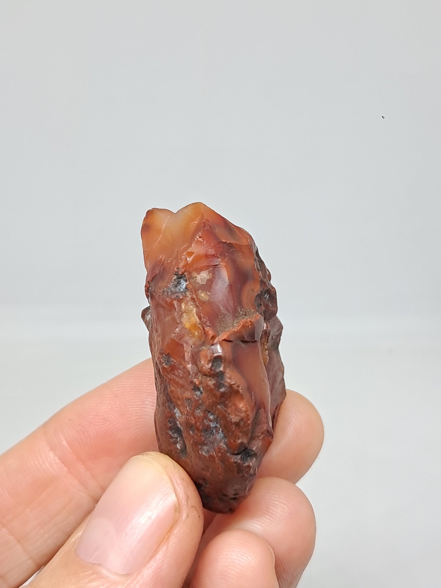 Rough Carnelian (India) Raw Stone | Natural Crystal | Mineral Specimen #CRN33