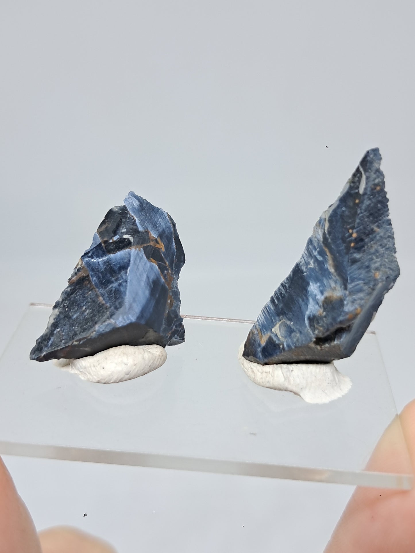 Set of 5 Raw Chips of Pietersite | Rough Stone #RCS26